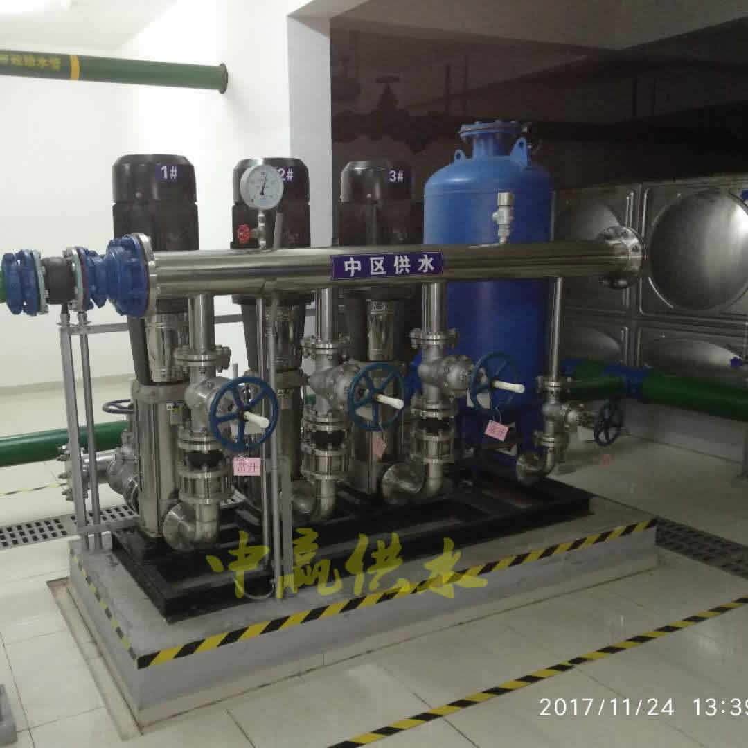 现代化成套变频恒压供水机组在高层建筑二次供水中的应用